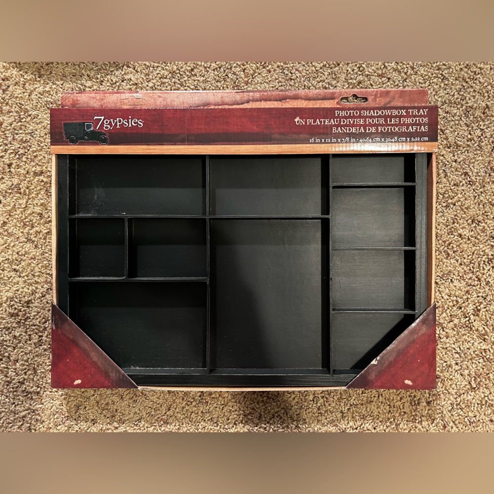 Photo Shadowbox tray